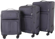T-class - Set of 3 suitcases 932, grey - model 2024 - Case Set