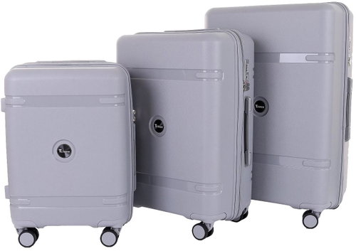 T-class - Set of 3 suitcases 2213 silver - Case Set - Main image