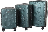 T-class - Set of 3 suitcases 628 matt green - Case Set