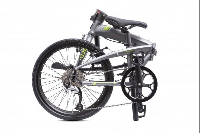 Tern Verge D9 Gray Green 2017 Folding Bike Alza.cz