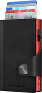 Tru Virtu Click & Slide vegan Bio Wine Black / Red - Wallet
