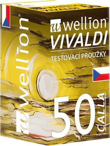 Wellion Calla (Vivaldi) Test Strips 50 pcs - Test Strips - Main image