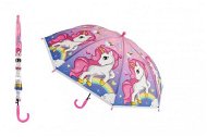 Teddies Detský farebný dáždnik s motívom jednorožca - Detský dáždnik