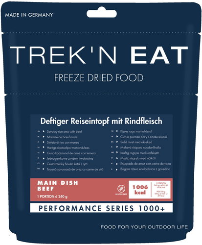 Trek'n eat Travel beef pot with rice 1000+ kcal - MRE - Main image