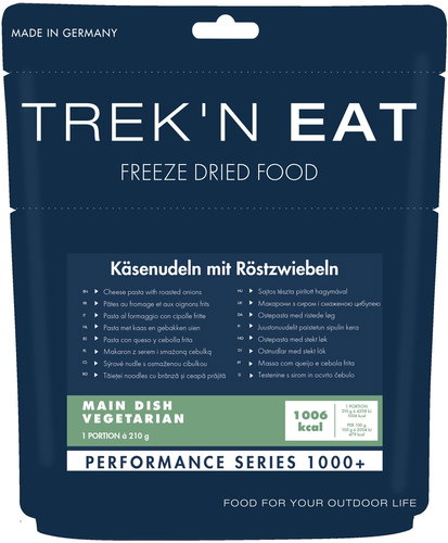 Trek'n eat Cheese noodles with fried onions 1000+ kcal - MRE - Main image