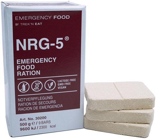 Trek'n eat NRG-5® emergency food ration (shelf life 20 years) - MRE - Main image