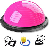 MXM Balancing mat 46 cm with expanders - pink - Balance Pad