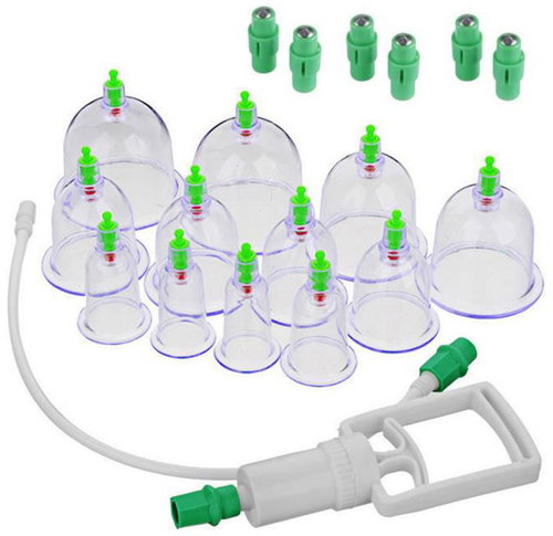 Verk Chinese vacuum flasks 12 pcs - Massage Cups - Main image