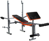 SISCOM Víceúčelová posilovací lavice na biceps se stojany velká - Fitness Bench