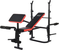 SISCOM Multifunkční skládací posilovací lavice, stojany, modlitebník - Fitness Bench