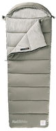 Naturehike washable sleeping bag M400 with hood 1860g - light green - right - Sleeping Bag