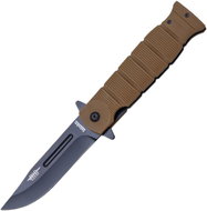 JKR Closing tactical knife, rubber, sand - Pocket Knife
