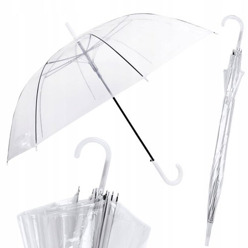 Hurtdex Automatický skládací deštník transparentní - Umbrella - Main image