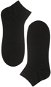 Senzanakupy Bambusové kotníkové ponožky 35–38, černé, 30 ks - Socks