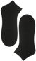 Ponožky Senzanakupy Bambusové kotníkové ponožky 43–47, černé, 30 ks - Ponožky