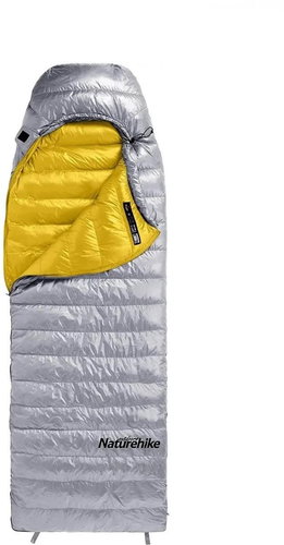 Naturehike Péřový spacák CW400, 750 FP, 910 g, vel. M – šedý - Sleeping Bag - Main image