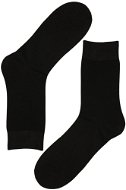 Senzanakupy Bambusové vysoké ponožky 43 – 47, čierne, 30 ks - Ponožky