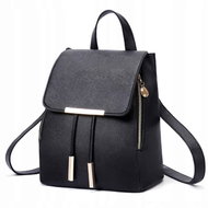 HurtDex Elegant ladies backpack in eco leather - black - Backpack