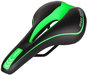 Saddle Merco Race 1.0, black-green, 1 piece - Sedlo