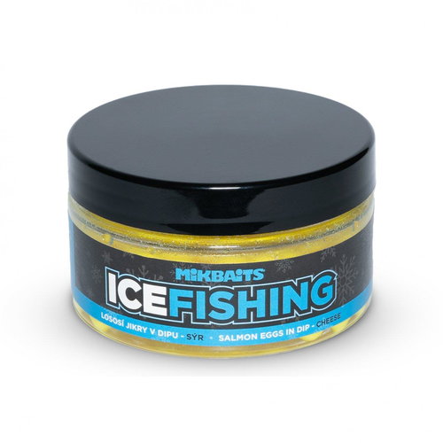 Mikbaits Lososí jikry v dipu Ice Fishing Range Sýr 100 ml - Bait - Main image