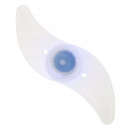 Aptel Svítící kryt na cyklistické kolo LED Spoke 12,3 × 3,5 cm - modré - Bike Accessory