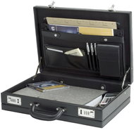 ALASSIO Attache Ponte, black, numerical locks - Small Briefcase
