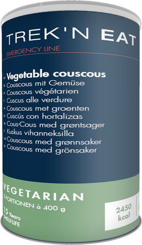 Trek'n eat Emergency Food Moroccan couscous with vegetables 700 g - MRE - Main image