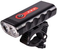 Verk 14481 Přední světlo na kolo LED CREE XM-L T6 x 2, IP65 - Bike Light