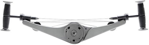 Verk 14390 Training expander for fitness exercises, grey - Chest Expander - Main image