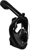 Trizand 23462 Celoobličejová šnorchlovací maska L/XL černá - Snorkel Mask