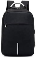 APT BQ57A Unisex Smart Backpack with USB, lock, black - Backpack