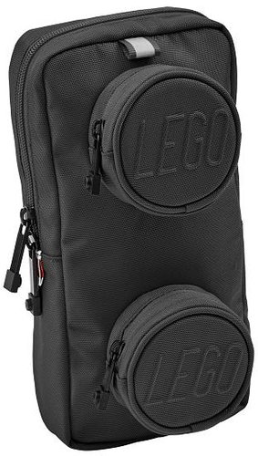 LEGO Signature Brick 1 × 2 Sling Bag – čierna - Ľadvinka - Hlavný obrázok
