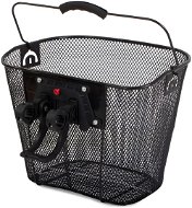Verk 14268 Koš na řidítka s klipem černý - Bike Basket