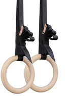 Fitnessline Wooden Gymnastics Rings - Gymnastic Rings