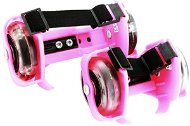 APT AG234A Svítící LED kolečka na boty, růžová - Shoe Wheels