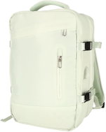 KIK KX4109 Travel laptop backpack, expandable, 26-36 l, USB, green - Backpack