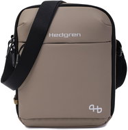 Hedgren Men's crossbody bag Walk HCOM09, beige - Shoulder Bag