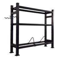 TUNTURI Universální odkládací stojan na posilovací pomůcky - Dumbbell Rack