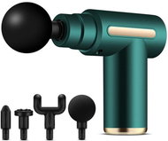 Verk 24216 Masážní pistole mini s nástavci zelená - Massage Gun