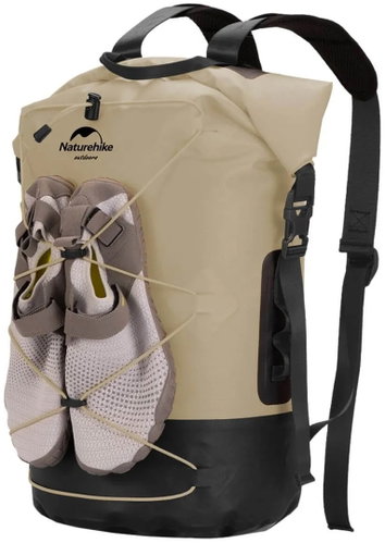 Naturehike Waterproof backpack 30 l, 550 g, khaki - Tourist Backpack - Main image