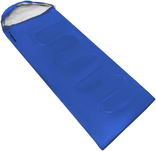 Trizand 10249 Sleeping bag Hollow Fiber 200 cm blue - Sleeping Bag - Main image