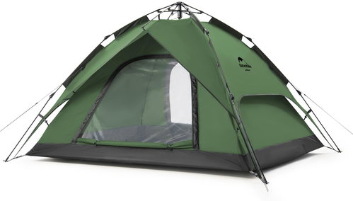 Naturehike Quick-erecting automatic tent 4020 g, green, 4 persons - Tent - Main image