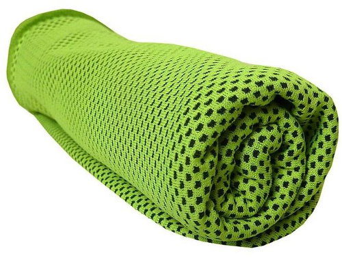 ALUM Cooling towel, green - Towel - Main image