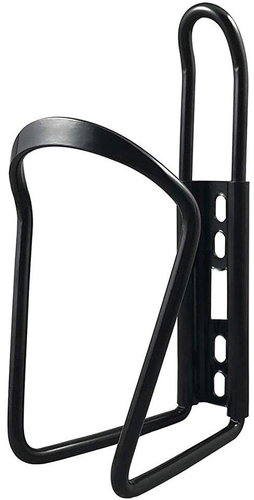 Verk 14346 Bottle holder for bicycle aluminium black - Bicycle Drink Holder - Main image