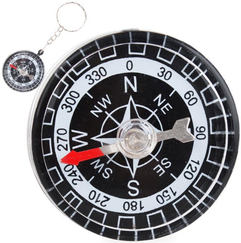 Verk Tourist pocket compass on pendant - Compass - Main image