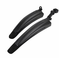 PRONETT XJ4404 Bicycle mudguard set 2 pcs black - Bike Mudguard