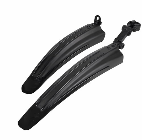 PRONETT XJ4404 Bicycle mudguard set 2 pcs black - Bike Mudguard - Main image
