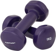 Tunturi Dumbbell aerobic 2 x 1 kg Vinyl purple - Dumbell Set