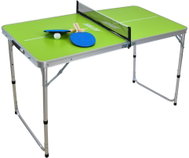 SULOV® Mini folding table, green with accessories - Table Tennis Table