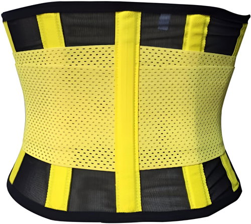 Verk Neoprene slimming belt size. XXL yellow - Fitness Belt - Main image